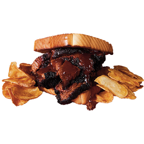 Wiley's Brisket Sandwich